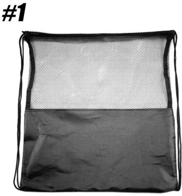 농구 공 1PC 단일 볼 가방 보관 메쉬 운반 배구 축구 수납 정리 슬링 백, 1, 1개