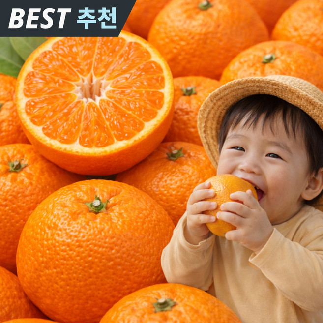 [시즌핫딜] 제주직송 프리미엄 꿀당도 카라향, 1박스, 5kg