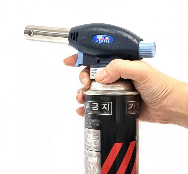 홀스파워 원터치 토치 다용도 캠핑 요리, 1개