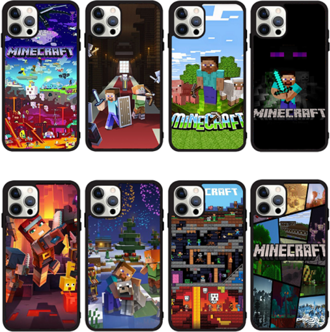 2025년 마인크래프트 버전 전기종 범퍼케이스 A16 무너폰 갤럭시버디3 갤럭시와이드7 퀀텀3 갤럭시버디2 X커버5 G525 G6 G7 V50S M23 M33 M53 M15