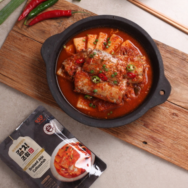 [제주웰링] 제주도 묵은지 갈치 조림, 2개, 400g