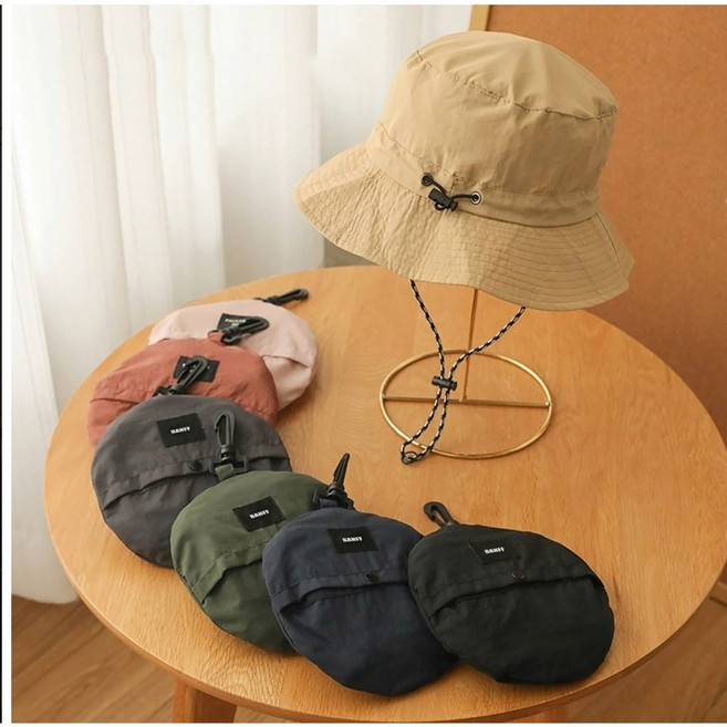 접이식 버킷햇/등산모자/낚시모자/아웃도어모자/포켓모자/정글모자/벙거지모자, 카키