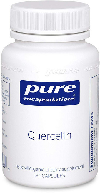 Pure Encapsulations 槲皮素膠囊, 60錠, 1個