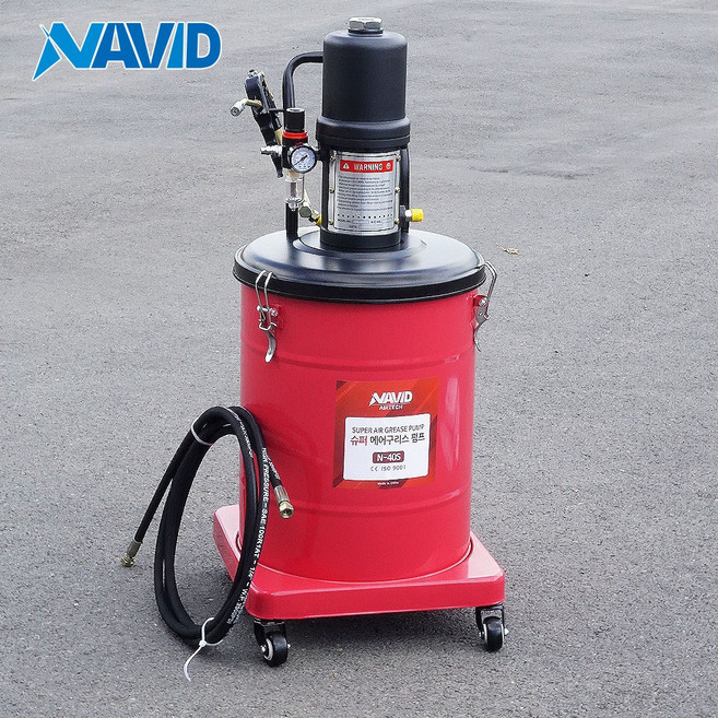 NAVID 에어 구리스 주입기 구리스펌프 자동 슈퍼형 N-40S, 1개