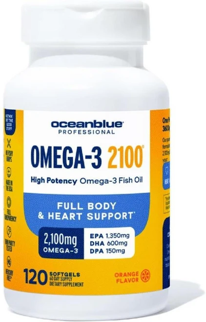 Oceanblue Professional Omega-3 2100 120정, 1개 - 쿠팡