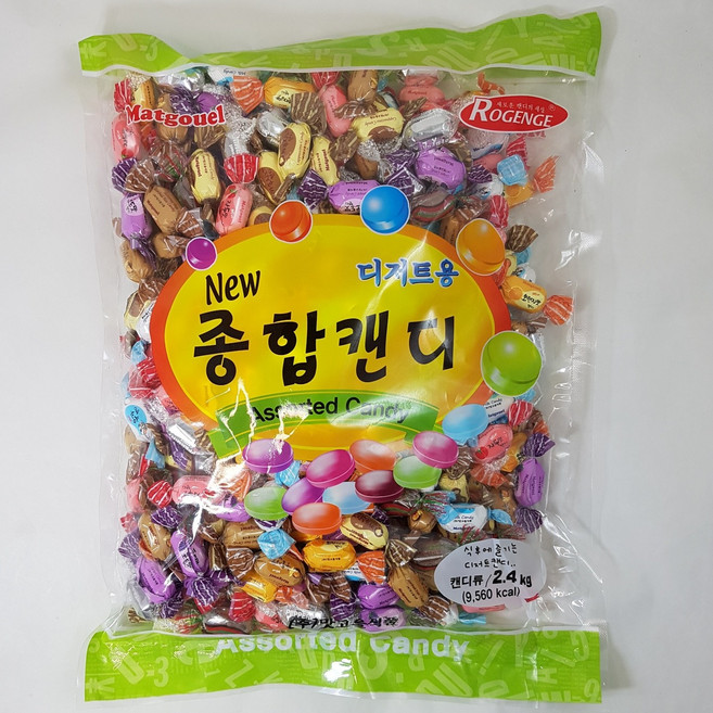맛고을 종합캔디, 2.4kg, 1개