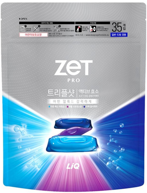 리큐 제트 프로 트리플샷 (35입) 1(개) 4969 PCS