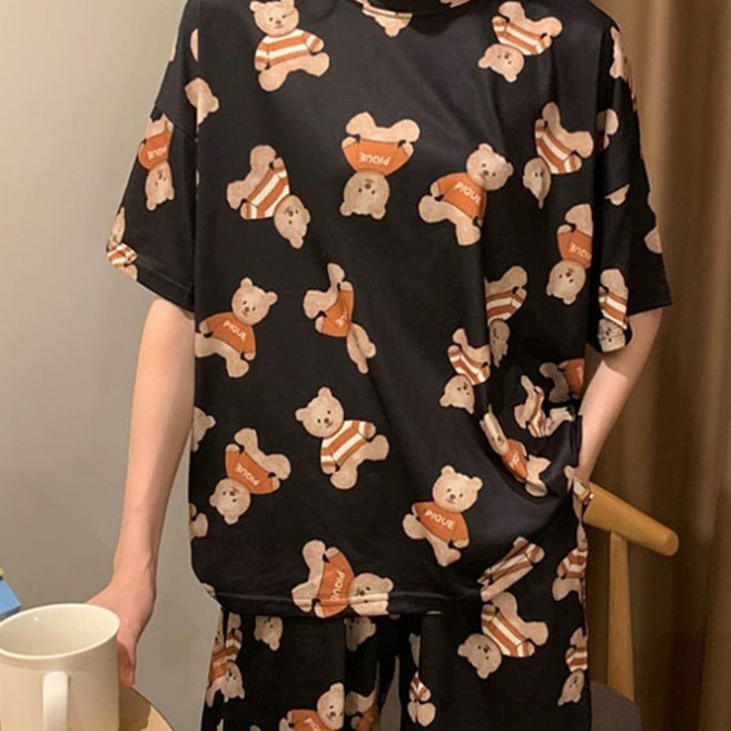 44/55 ~ 66/77 18종류 여성잠옷 반팔+반바지 잠옷 주니어 파자마 원피스 실내복 홈웨어 수면잠옷 가디건 잠옷 까미샵