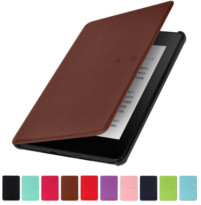 킨들 페이퍼화이트4 10세대 2018년형 6인치 호환 하드 케이스 커버, 킨들PW10th_브라운, 1개