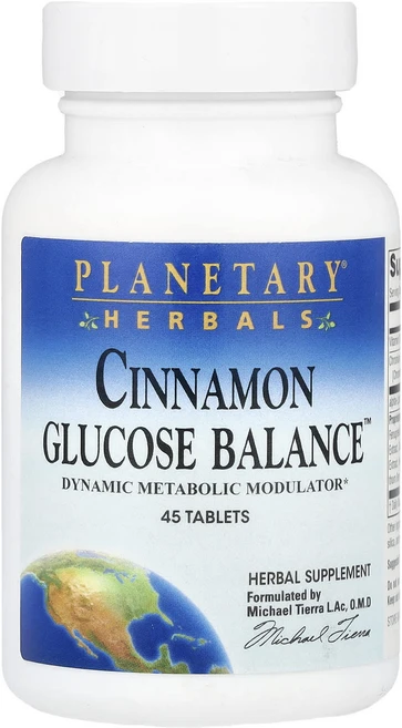 몸관리하세요 겨울입니다 Planetary Herbals Cinnamon Glucose Balance™ 45정 특별관리진행, PlanetaryHerbalsCinnamonGlucos, 1개 - 쿠팡