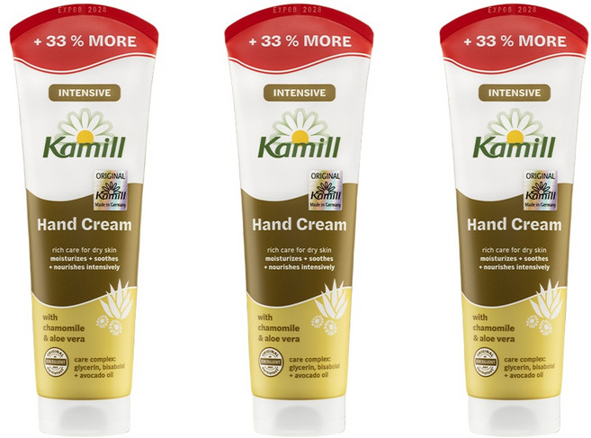 카밀 핸드 크림 인텐시브 133ml 3개