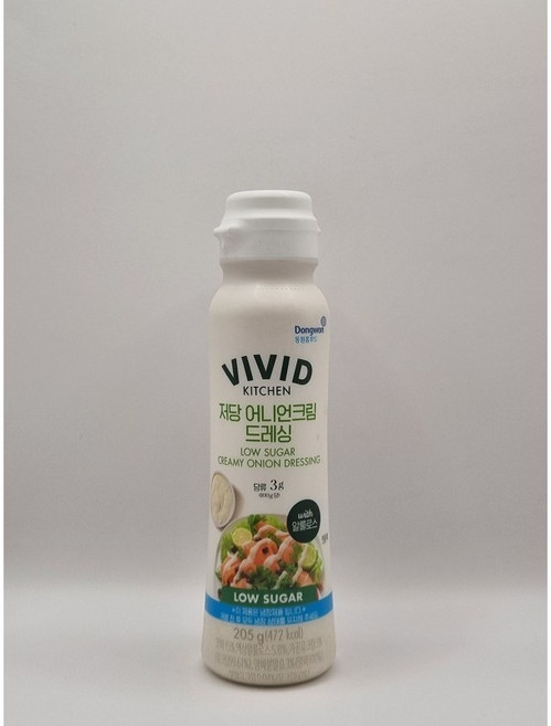 비비드키친 저당 어니언크림 드레싱, 1개, 205g