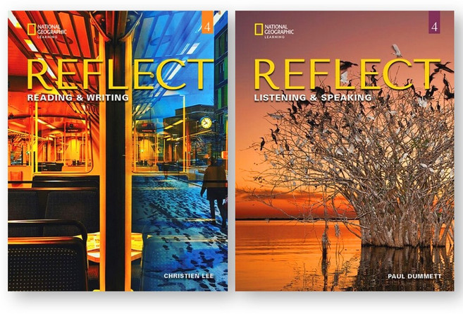 리플렉트 Reflect 레벨 4 Reading & Writing + Listening & Speaking 세트 (전2권) Cengage Learning