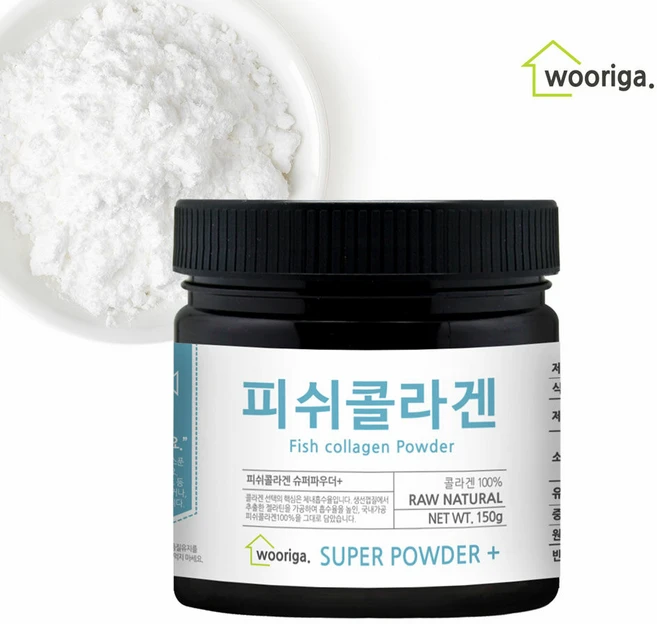 우리가스토리 프랑스산 피쉬콜라겐 가루, 1개, 150g - 쿠팡
