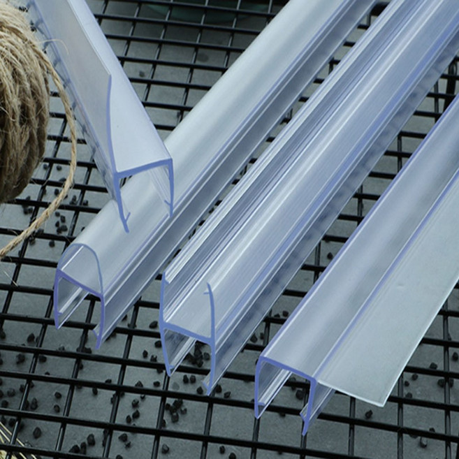 강화도어 자동문 현관문 바람막이 욕실프로파일 220cm 유리두께 12mm, 1개