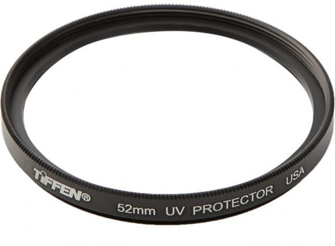 티펜 72UVP 슬림 72mm UV 보호 필터 카메라 렌즈용 투명 광학 유리 충격 방지 미국산, 52mm