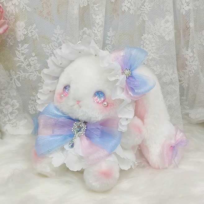 로리타 토끼인형가방 귀여운 러블리 핸드백 미니백팩