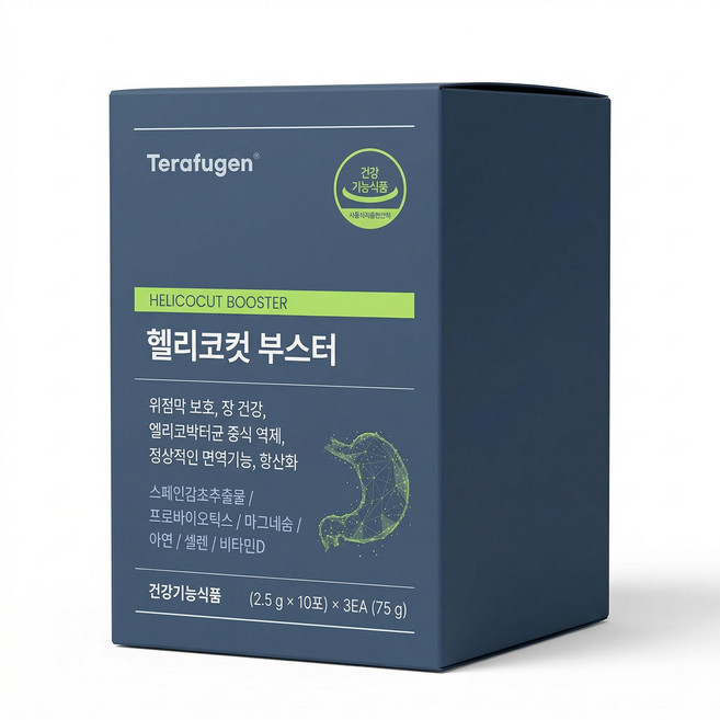 테라퓨젠 헬리코컷 부스터 3g 30개입 1개