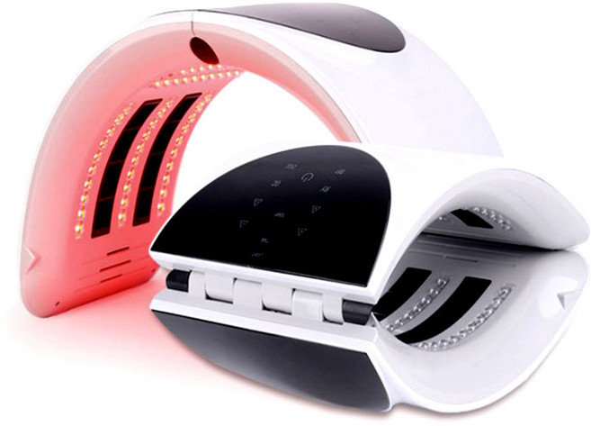 누데이스 폴딩 6컬러 PDT LED마스크 바디 전신관리 LED돔 홈에스테틱 홈케어, 화이트, 누데이스 폴딩 6컬러 PDT LED돔