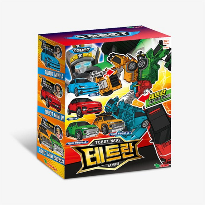 또봇 아동용 미니 테트란 로봇장난감, 단품, 1개