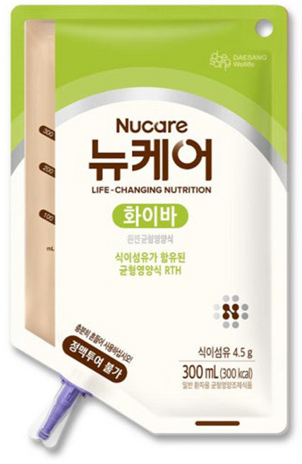 뉴케어 화이바 RTH 파우치, 300ml, 20개