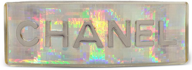 샤넬 중고 1997 홀로그래픽 머리핀