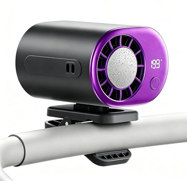 Car Clip on Air Conditioner Fan 휴대용(경량) On Fan with LED Display 미니 199 Speeds & 360° Rotation S, Car Clip on Air Conditioner Fa