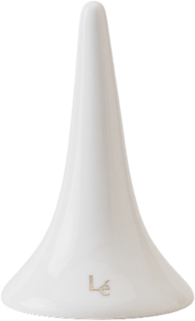 르마하 도자기 반지 괄사 거치대, 화이트, 1개