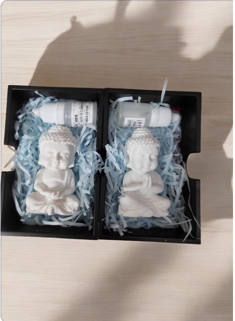 부처님석고방향제 석가탄신일 2개 자개케이스제공, 샤인머스켓