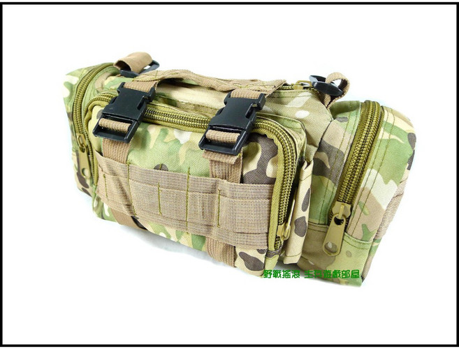 野戰搖滾-生存遊戲 城市特警魔法戰術腰包 多功能 多色可選, 多地形迷彩, 1個