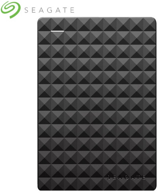 씨게이트 휴대용 외장하드, Black, 4TB