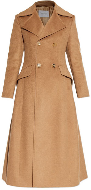 막스마라 더블 브레스티드 코트