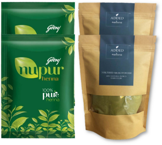 누푸르 헤나 500g +인디고 250g 세트(누푸르2개+인디고2개), 1개