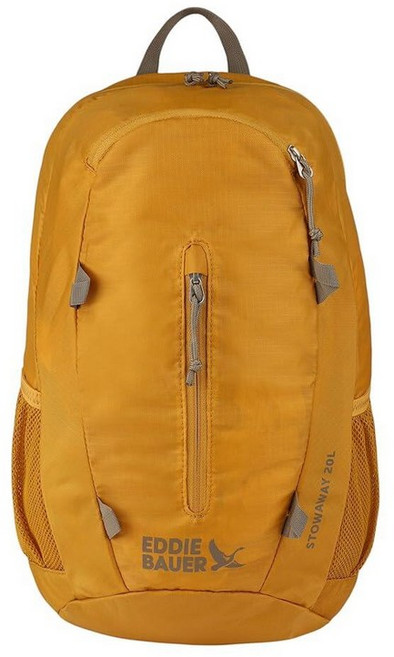 미국출고 평점4.5+ 235767 Eddie Bauer 남녀공용 성인용 Stowaway 패커블 데이팩 20 L, 20L, 필드 골드