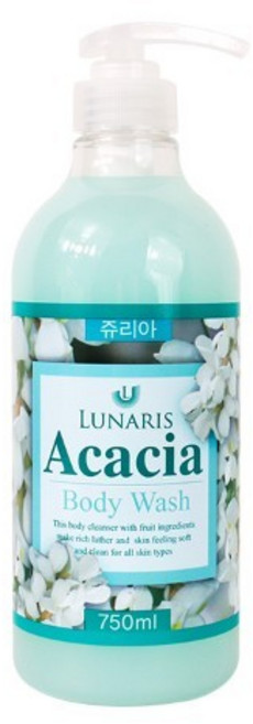 쥬리아 루나리스 바디워시 750ml / 아카시아, 1개