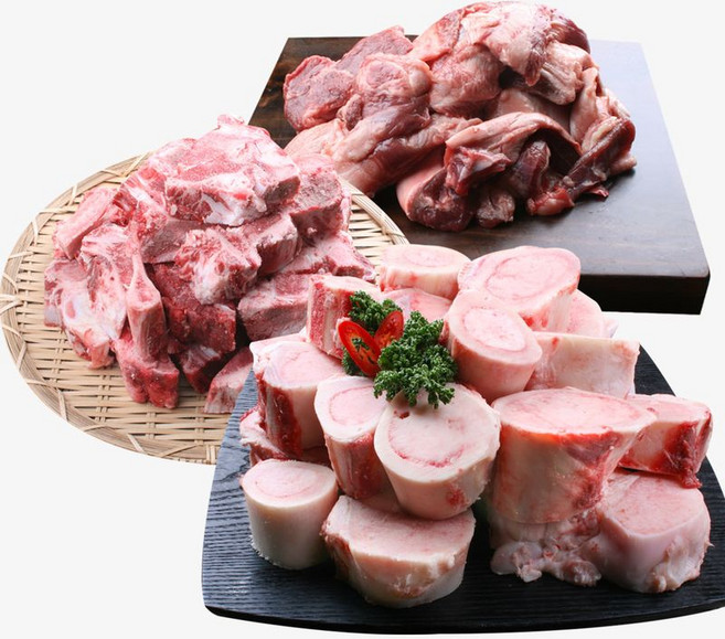 한우 사골+잡뼈+스지, 1개, 4.2kg