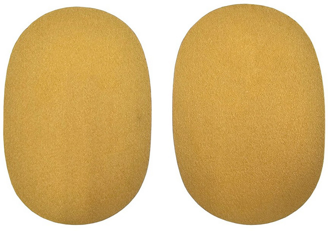 스웨이드 패치 의류 수선패치 세무 와펜 포인트용 무릎패치 팔꿈치 13컬러 (1세트), 카멜, 2개