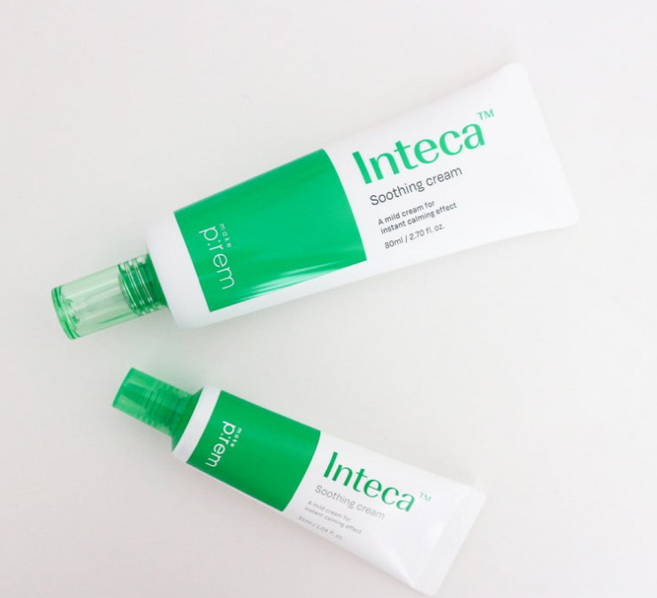 [정품] +-+ makeprem 모든피부용 페이스용 메이크프렘 인테카 수딩 크림 70ml+크림 31ml, 80ml × 2개, 2개