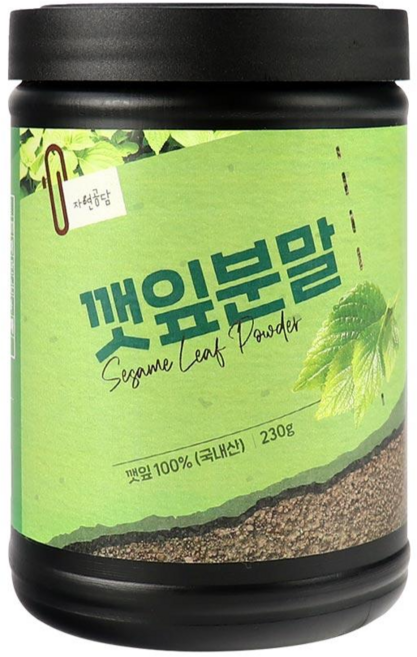 두손애약초 깻잎분말, 1개, 230g