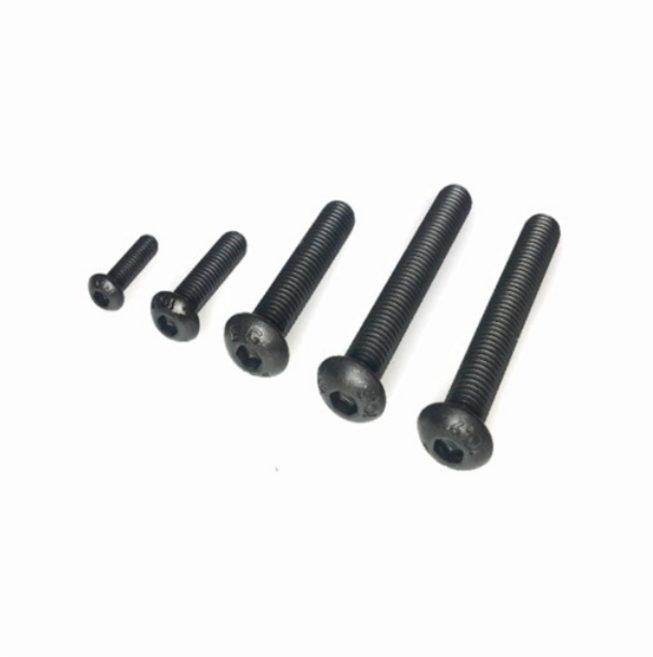 소량낱개/둥근머리렌치볼트 굵기4mm 모음 특강 SCM 고장력 흑색 마루렌치, 4x16mm, 1개