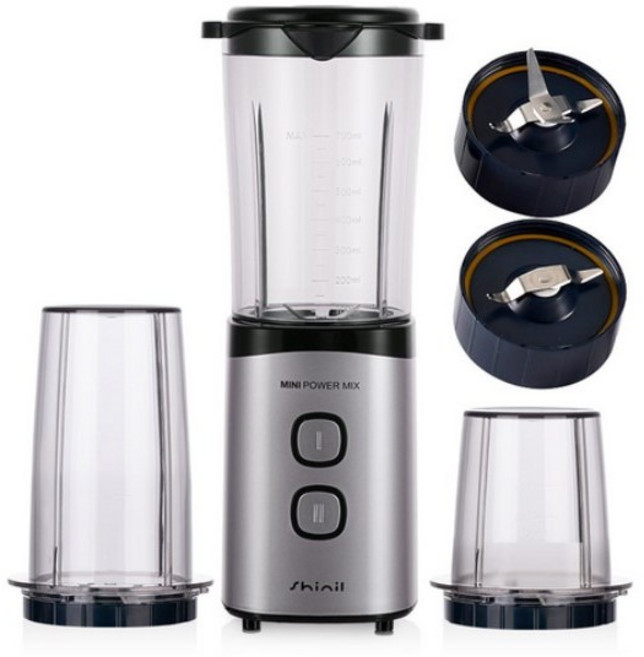 신일 다용도 믹서기 티탄실버 SMX-M200MKG, 혼합