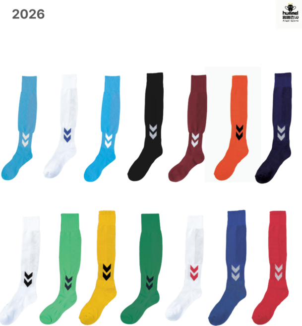 험멜 성인용 축구스타킹 스포츠양말 HMS-04, NAVY