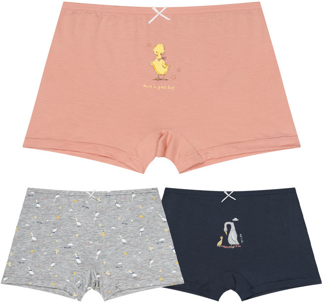 엠알키즈 오리 레이온스판 여아 드로즈 3매입