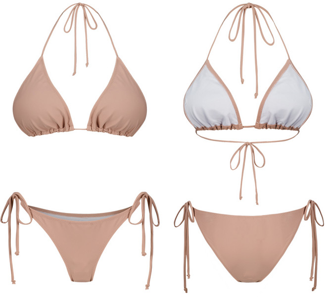 모노소울 에스라인보장 카인 섹시 홀터넥 태닝 수영복 비키니, XL (A-G컵 66-77반 추천), 딥핑크