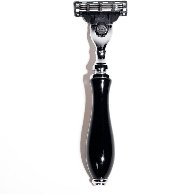 파커 본사 레진블랙-M3 질레트 마하3 면도기 면도칼 습식면도기, 1개입, 1개