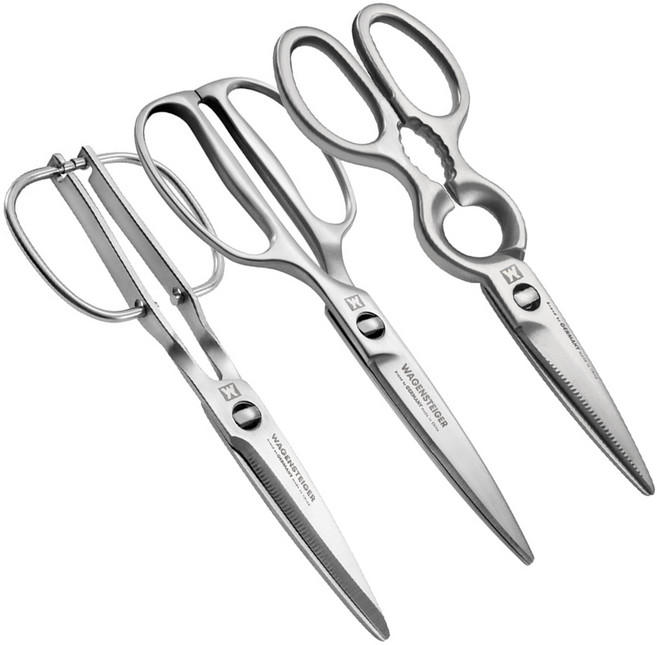 바겐슈타이거 올스텐 주방 가위 분리형 고기가위 스테인레스 업소용 주방용 3종, 바겐 707 지벤가위