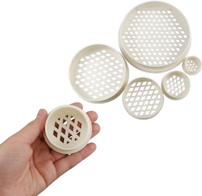 PVC 파이프 배관 배수 커버 막힘 방지 카바 파이프관 배수관 타공 메쉬 구멍 마개 막이 우수관 거터 캡 트랩, A_50mm, 1개
