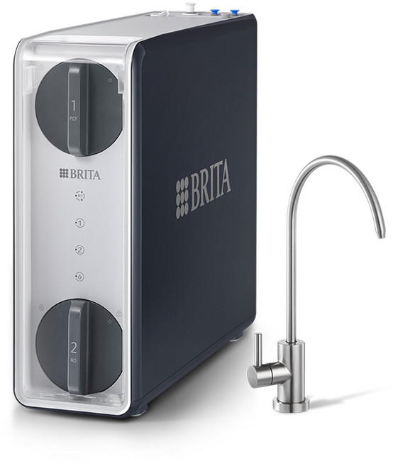 BRITA mypure GR1000 RO直輸淨水系統，雙芯五重超濾淨，1000G大水量，直出機，逆滲透