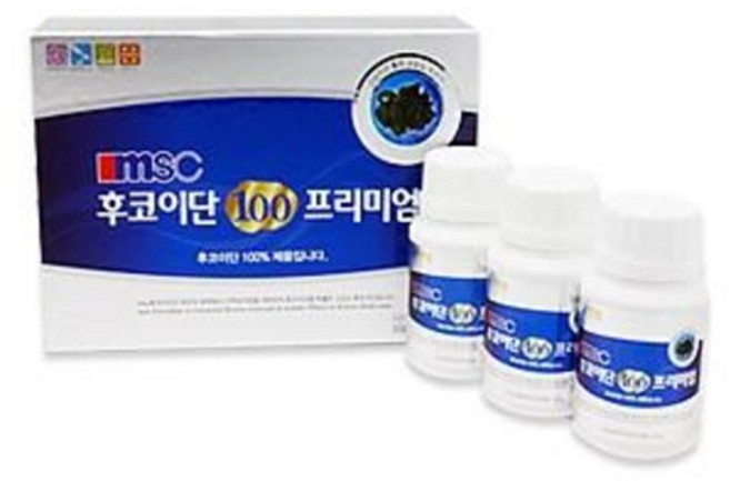 MSC 후코이단 프리미엄 3병 (309g), 309g