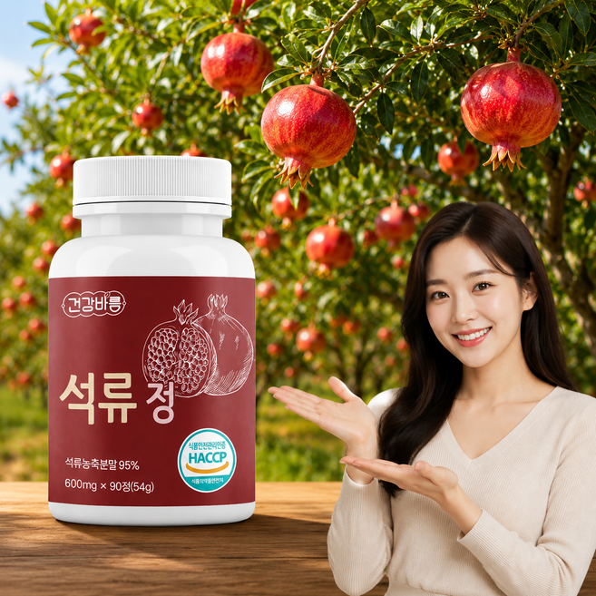 헤븐라이프 건강바름 석류농축분말95% 석류 정, 1개